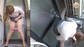 SL-190 04 Office ladies wetting panic. Emergency pissing on veranda. VOL.3, JAV Collection, PissRIP SL-190 04 Office ladies wetting panic. Emergency pissing on veranda. VOL.3, JAV Collection, PissRIP