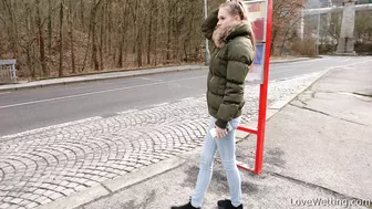 Nella Decker - Bus Station, Voyeur Collection, PissRIP