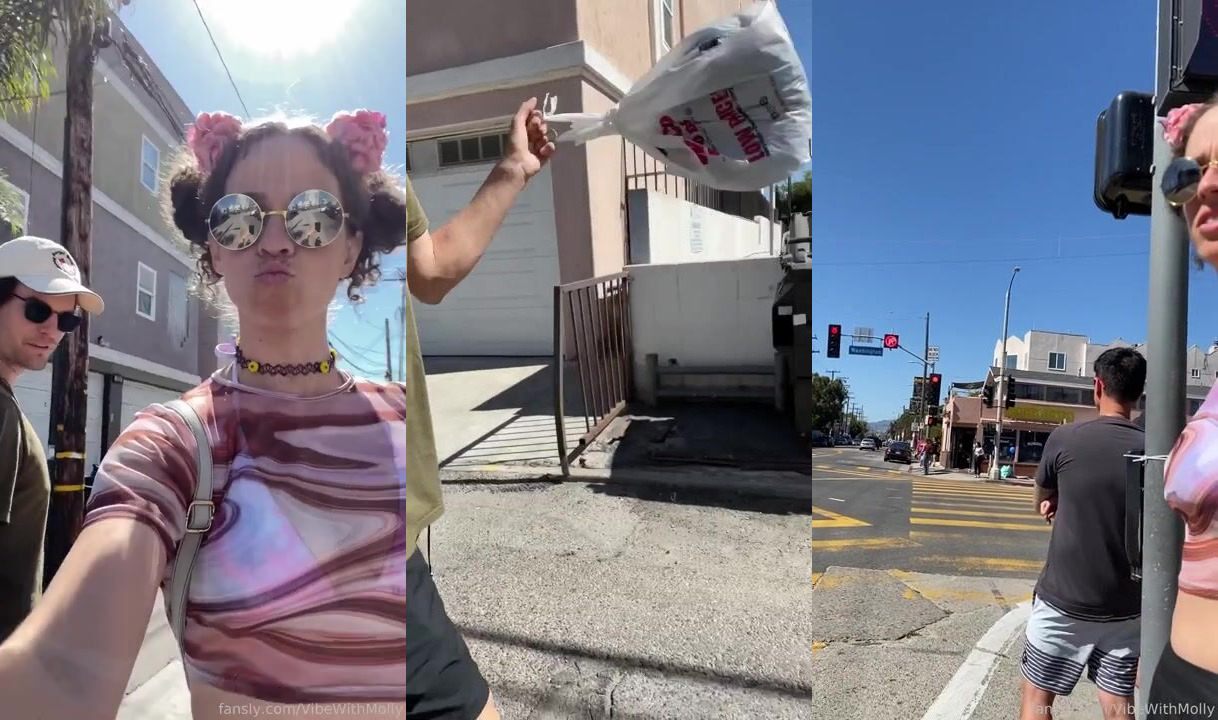 VibeWithMommy - INSANELY wet pissing video in public