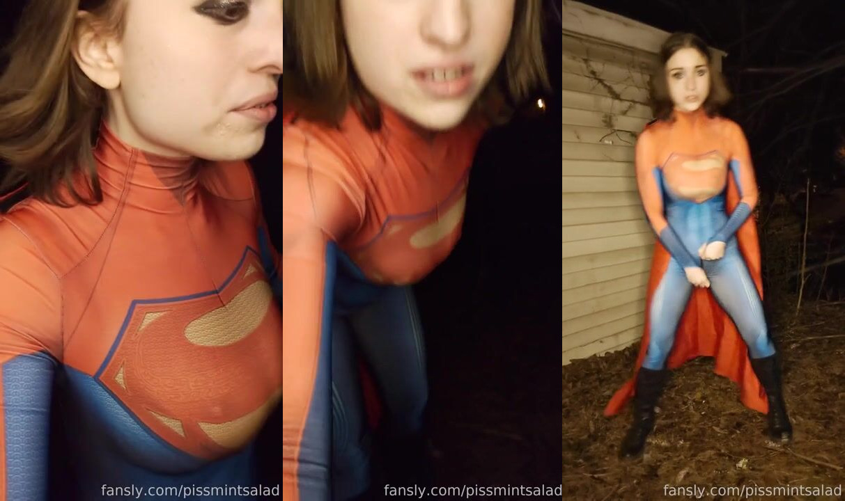 Pissmintsalad - Supergirl cosplay - Amateur Collection Videos