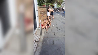 Two Girls Pee Public (Notting Hill Carnival), Voyeur Collection, PissRIP