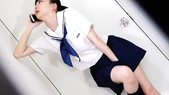 EE-431 01 Endurance limit!! Stuck schoolgirl pees 4, JAV Collection, DesperVids
