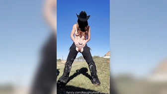 NaughtyRedFarmgirl - Pissing Compilation 01