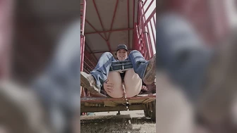 NaughtyRedFarmgirl - Pissing Compilation 08