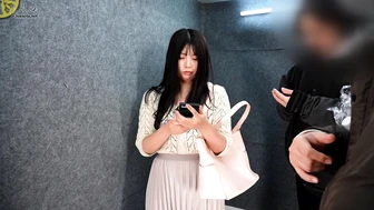 OJHI-518 04 Elevator stops, pee holding panic, emergency escape part 8