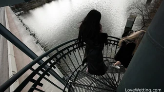 Ria Sunn + Silvia Black - Pissing scene