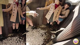 DLSL-673 01 Winter has arrived! A steamy winter pee spot