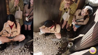 DLSL-673 01 Winter has arrived! A steamy winter pee spot