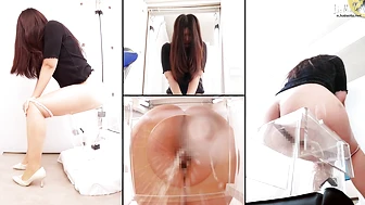 OJHI-831 01 Extreme Urination in a Western-Style Toilet - Part 6: Buttocks Viewed Through a One-Way Mirror, JAV Collection, PissRIP