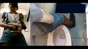 Toilet Pee Accident 02, AllPiss, DesperVids