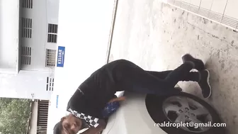 D0022 - Helpless Indian Girl Moaning in Painful Desperation