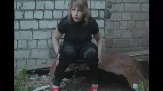 Russian Outdoor Pissing Compilation, Voyeur Desperation, PissRIP