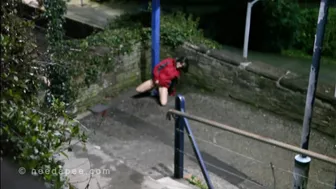 Rebekah - Waiting For A Train, Real-Voyeur, PissRIP