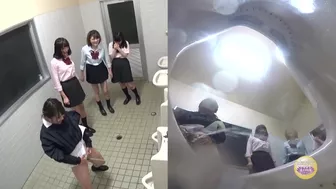 SL-123 01 Girls school students pissing standing up in boy’s toilet, , PissRIP SL-123 01 Girls school students pissing standing up in boy’s toilet, , PissRIP