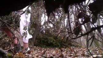 Girls pee in the park at the wedding 9, , PissRIP