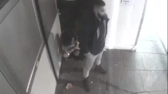 black girl peeing at the street, Voyeur Collection, PissRIP