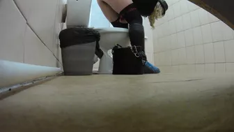 Toilet in the clinic-47 2020 New, Real-Voyeur, PissRIP
