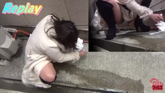 FF-115 Concrete pissing. Outdoor pee splashing by beautiful girls. #1, JAV Collection, PissRIP FF-115 Concrete pissing. Outdoor pee splashing by beautiful girls. #1, JAV Collection, PissRIP